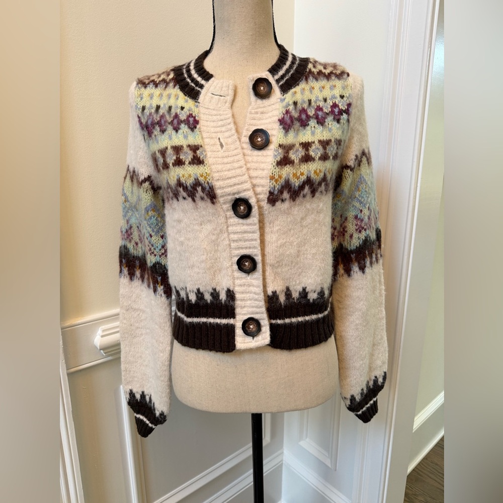 Free People Millie Cardi Sweater